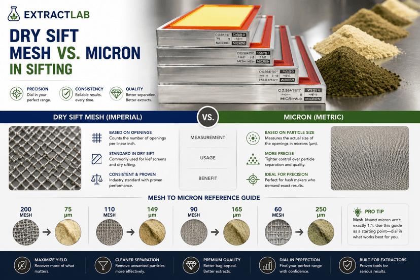 Best Micron for Dry Sift: The Pro’s Guide to 6-Star Purity (2026 Updated)