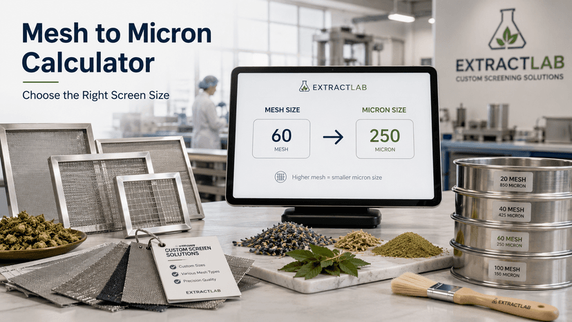 Mesh to Micron Calculator: A Practical Guide for Choosing the Right Botanical Sifting Screen